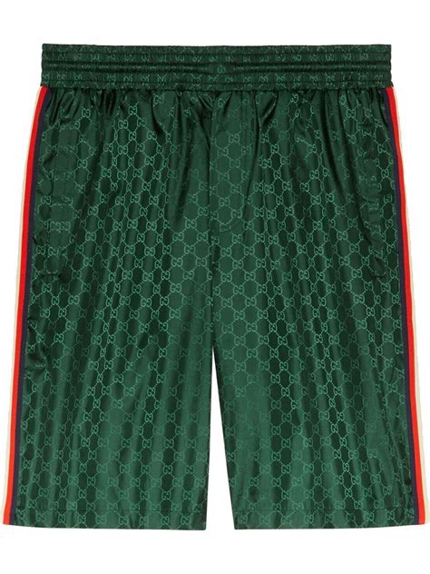 gucci gg jacquard shorts|gg nylon jacquard shorts.